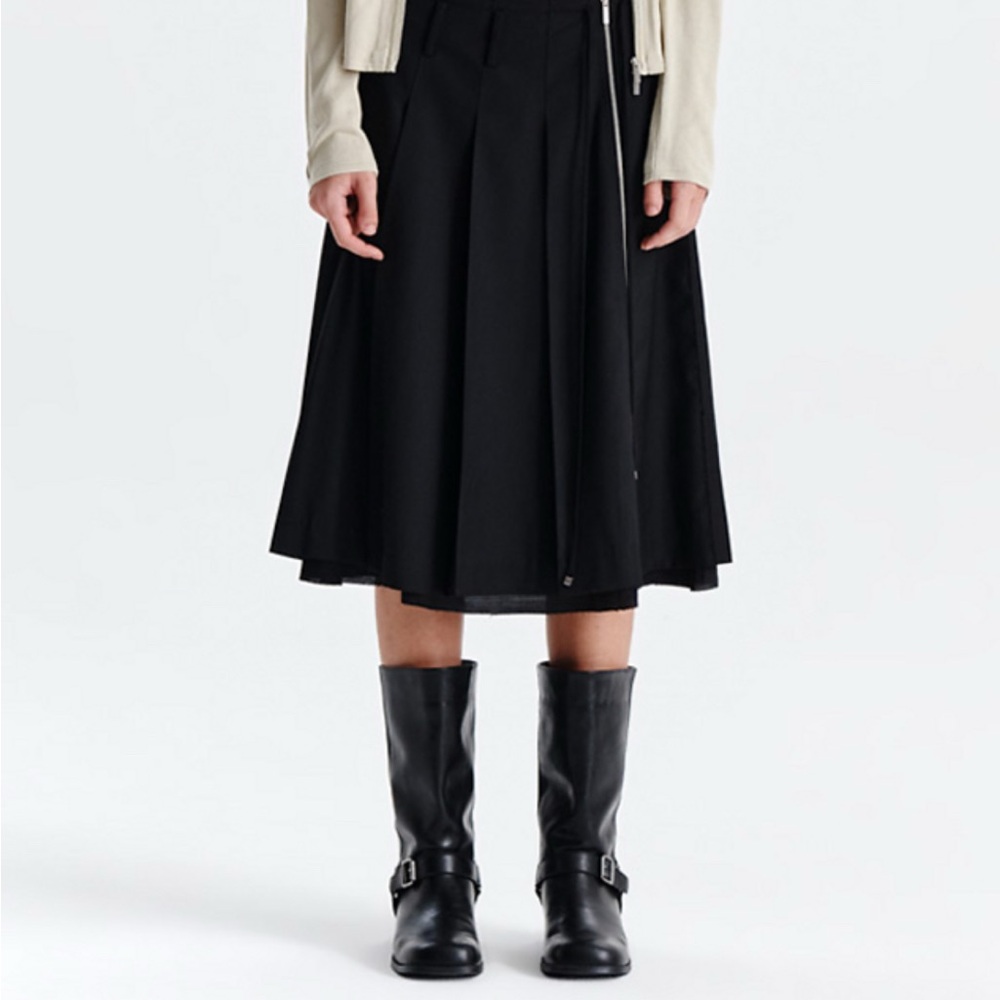 Matin Kim black skirt NWT
